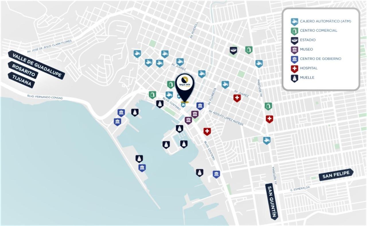 Baja Inn Hoteles Ensenada Dış mekan fotoğraf